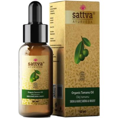 Sattva Tamanu Olej do Ciała i Włosów - Organiczny 50ml Sattva Tamanu Olej do Ciała i Włosów - Organiczny 50ml