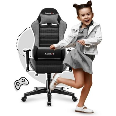 Chaise de jeu Huzaro Ranger 6.0 Gris - Siège ergonomique pour enfants Chaise de jeu Huzaro Ranger 6.0 Gris - Siège ergonomique pour enfants