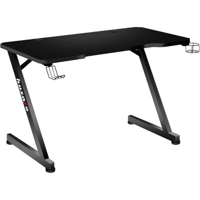 Huzaro Hero 2.5 RGB Gaming-Schreibtisch - Rechteckig, Stahl, Schwarz Huzaro Hero 2.5 RGB Gaming-Schreibtisch - Rechteckig, Stahl, Schwarz