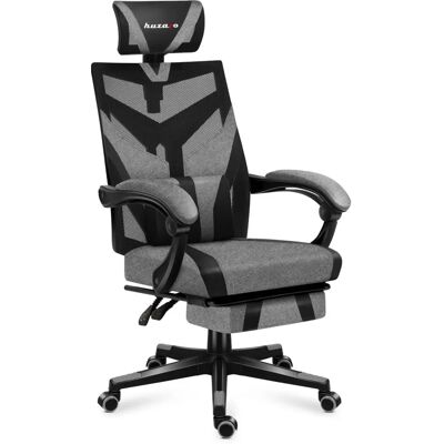 Huzaro Combat 5.0 Graues Gaming-Stuhl - Ergonomischer Netzsitz bis 140kg Huzaro Combat 5.0 Graues Gaming-Stuhl - Ergonomischer Netzsitz bis 140kg