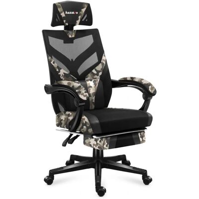 Huzaro Combat 5.0 Siedzisko z Siatki - Czarny & Maskujące Huzaro Combat 5.0 Siedzisko z Siatki - Czarny & Maskujące