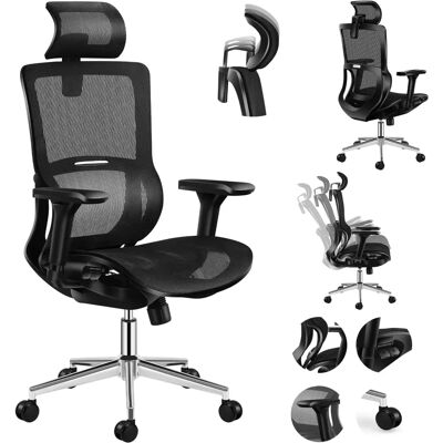 Silla de oficina Mark Adler Ma-Expert 6.2 - Ergonómica, ajustable, malla transpirable Silla de oficina Mark Adler Ma-Expert 6.2 - Ergonómica, ajustable, malla transpirable