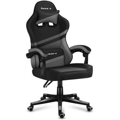 Chaise de jeu Huzaro Force 4.4 - Noir, Gris - Ergonomique & Réglable Chaise de jeu Huzaro Force 4.4 - Noir, Gris - Ergonomique & Réglable