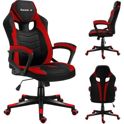 Chaise Gaming Huzaro Force 2.5 Mesh Rouge - Ergonomique, Réglable, Ventilé Chaise Gaming Huzaro Force 2.5 Mesh Rouge - Ergonomique, Réglable, Ventilé