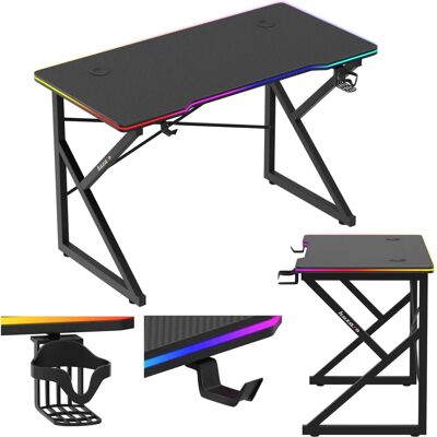 Tavolo da gioco Huzaro Hero 1.7 RGB - Nero Tavolo da gioco Huzaro Hero 1.7 RGB - Nero