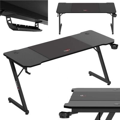 Huzaro Hero 4.8 Black - Bureau de gaming Huzaro Hero 4.8 Black - Bureau de gaming