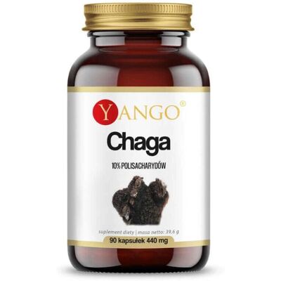 YANGO Chaga Extrakt - Polysaccharide 10% - 90 Kapseln YANGO Chaga Extrakt - Polysaccharide 10% - 90 Kapseln