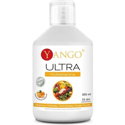 Yango Ultra Multivitamin - Nahrungsergänzung 500 ml Yango Ultra Multivitamin - Nahrungsergänzung 500 ml
