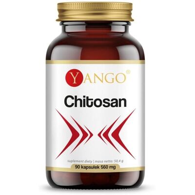 YANGO Chitosan - Soutien au cholestérol - 90 capsules - Publicité YANGO Chitosan - Soutien au cholestérol - 90 capsules - Publicité