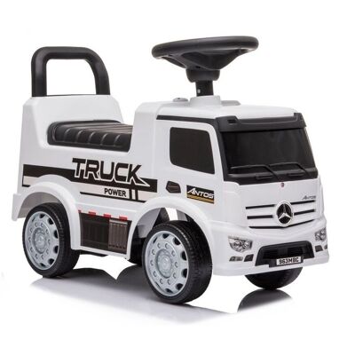 Lean Toys - Mercedes Antos 656 - Biały - Ride-on - Pojazd Lean Toys - Mercedes Antos 656 - Biały - Ride-on - Pojazd