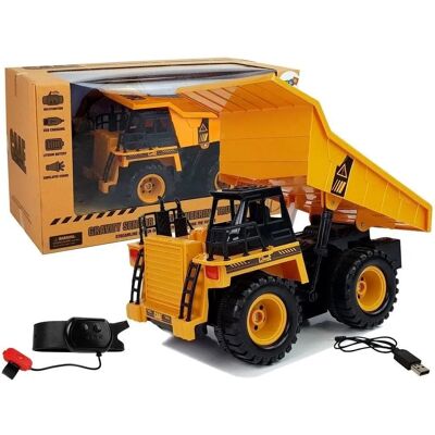 Leantoys Fernsteuerung Baustellenanhänger - 1:22 - Bau Fahrzeug Leantoys Fernsteuerung Baustellenanhänger - 1:22 - Bau Fahrzeug
