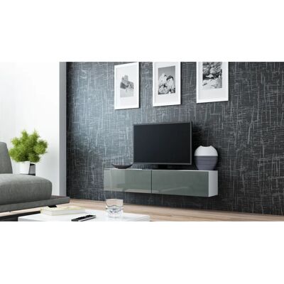 Mobile TV VIGO140 Grigio - Supporto TV Moderno Mobile TV VIGO140 Grigio - Supporto TV Moderno