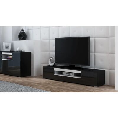 Cama MEBLE R VIVA CZ/CZ+BI TV-Schrank - Modernes Entertainment-Center Cama MEBLE R VIVA CZ/CZ+BI TV-Schrank - Modernes Entertainment-Center