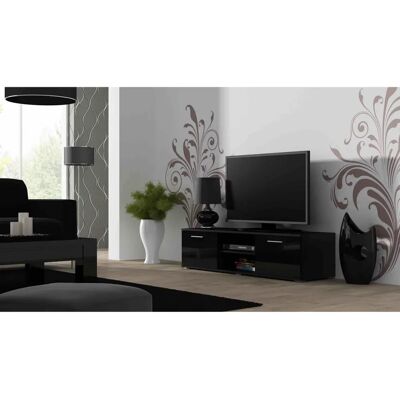 Cama SOHORTV140CZ/CZ Schwarzer TV-Schrank - Entertainment-Center Cama SOHORTV140CZ/CZ Schwarzer TV-Schrank - Entertainment-Center