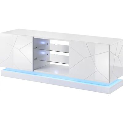 Cama Meble QIU 160 Weiß Hochglanz TV-Schrank Cama Meble QIU 160 Weiß Hochglanz TV-Schrank
