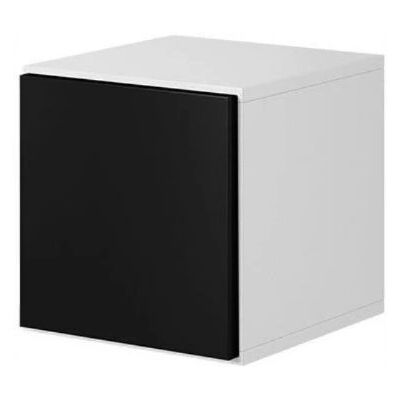 Armoire de rangement Cama Meble Ro5 - Blanc/Blanc/Noir - Armoire de rangement - Publicité Armoire de rangement Cama Meble Ro5 - Blanc/Blanc/Noir - Armoire de rangement - Publicité