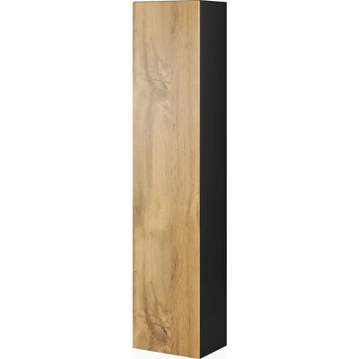 Cama Vigo180 Schwarzwotan Eichen Wandregal - Stauraumschrank Cama Vigo180 Schwarzwotan Eichen Wandregal - Stauraumschrank