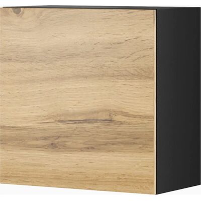 Szafka magazynowa Cama Meble VIGO 50/50/30 Czarny/Wotan Dąb Szafka magazynowa Cama Meble VIGO 50/50/30 Czarny/Wotan Dąb