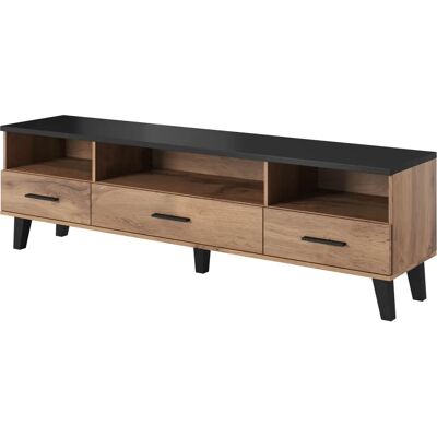 Cama TV-Möbel - Modernes Design - 3 Schubladen & Regale Cama TV-Möbel - Modernes Design - 3 Schubladen & Regale