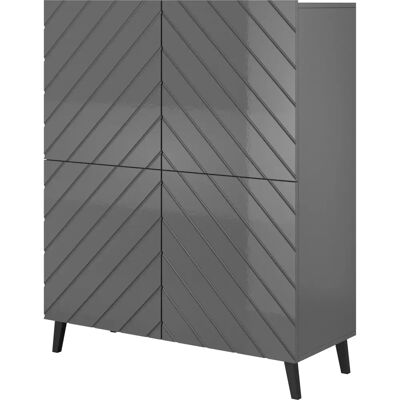 Cama Meble Abeto Staurauschrank - Graphit Cama Meble Abeto Staurauschrank - Graphit