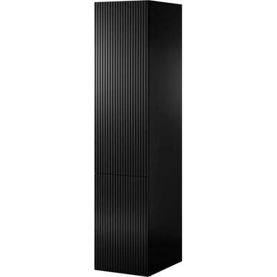Cama MEBLE PAFOS 1D Kleiderschrank - Modern Schwarz MDF Cama MEBLE PAFOS 1D Kleiderschrank - Modern Schwarz MDF
