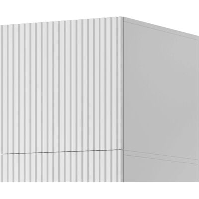 Cama Meble PAFOS 1D Kleiderschrank - Modern, Weiß, MDF Cama Meble PAFOS 1D Kleiderschrank - Modern, Weiß, MDF