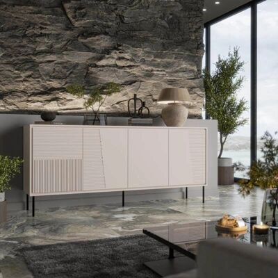 Cama Meble Abi 200x45x88 Cashmere Szafka z szufladami - Szafka z szufladami Cama Meble Abi 200x45x88 Cashmere Szafka z szufladami - Szafka z szufladami