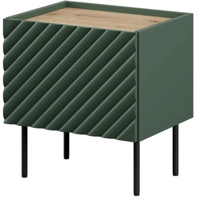 Onda Nachttisch - 2 Stk. - 50x40x54cm - Grün - Nachttisch Onda Nachttisch - 2 Stk. - 50x40x54cm - Grün - Nachttisch