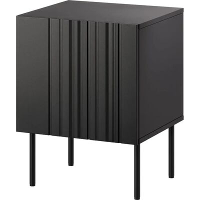 Meble - ISLA 400068 - Schwarz - Nachttisch Meble - ISLA 400068 - Schwarz - Nachttisch