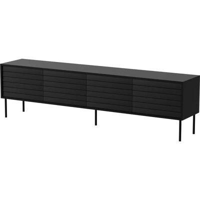 Cama Meble - Cama Cortina 4D - Czarny - TV cabinet Cama Meble - Cama Cortina 4D - Czarny - TV cabinet