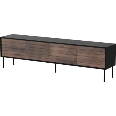 Cama CORTINA 490310 Schwarz/Walnuss TV-Schrank - TV Cabinet Cama CORTINA 490310 Schwarz/Walnuss TV-Schrank - TV Cabinet
