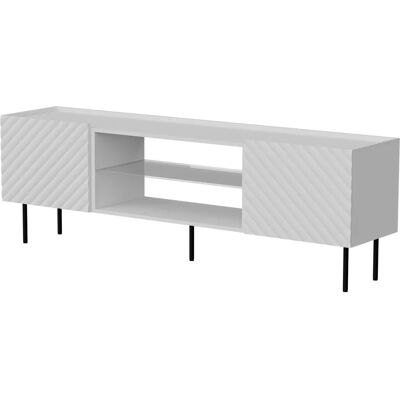 Cama Meble - Lucca - Weiß - 180x40x59 - TV cabinet Cama Meble - Lucca - Weiß - 180x40x59 - TV cabinet