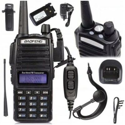 Baofeng UV-82 Walkie-Talkie - 5W, 19km, Display Dual - Walkie-Talkie Baofeng UV-82 Walkie-Talkie - 5W, 19km, Display Dual - Walkie-Talkie