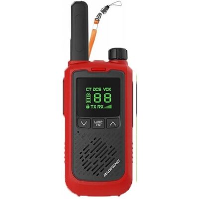 Czerwony Walkie-Talkie Baofeng BF-T17 - Radio dla dzieci Czerwony Walkie-Talkie Baofeng BF-T17 - Radio dla dzieci