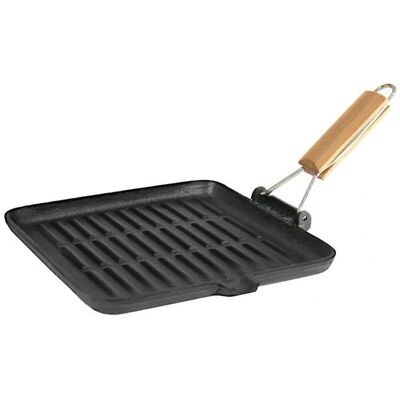 King Hoff Poêle Grill en Fonte - 24cm - Publicité King Hoff Poêle Grill en Fonte - 24cm - Publicité