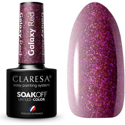 Claresa Galaxy Red UV/LED Gel Nail Polish - Nail Polish Claresa Galaxy Red UV/LED Gel Nail Polish - Nail Polish