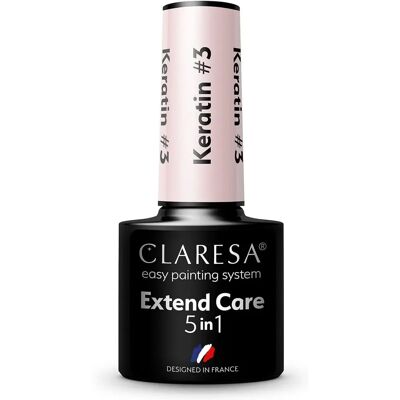 Claresa Extend Care 5 in 1 Keratin Base Coat - Nail Polish Claresa Extend Care 5 in 1 Keratin Base Coat - Nail Polish