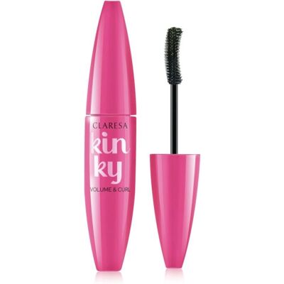 Claresa Kinky Deep Black Mascara - Volumising & Curling for Women Claresa Kinky Deep Black Mascara - Volumising & Curling for Women