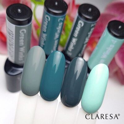 Claresa Green Winks Nail Polish - UV/LED Color - 2.5g Claresa Green Winks Nail Polish - UV/LED Color - 2.5g