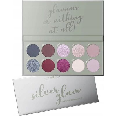 Claresa Silver Glam Palette di Ombre - Palette di Ombre Claresa Silver Glam Palette di Ombre - Palette di Ombre