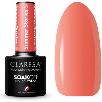 Claresa Summer Stories Esmalte de Uñas Naranja Rosa UV/LED - Esmalte en Gel Claresa Summer Stories Esmalte de Uñas Naranja Rosa UV/LED - Esmalte en Gel