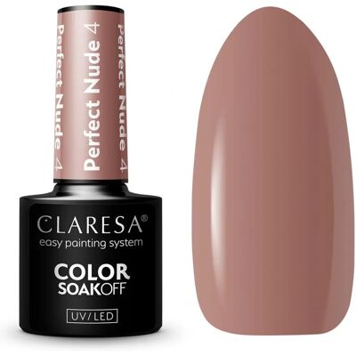Claresa Nude Nail Polish - UV/LED Color Perfect - 4.5g Claresa Nude Nail Polish - UV/LED Color Perfect - 4.5g