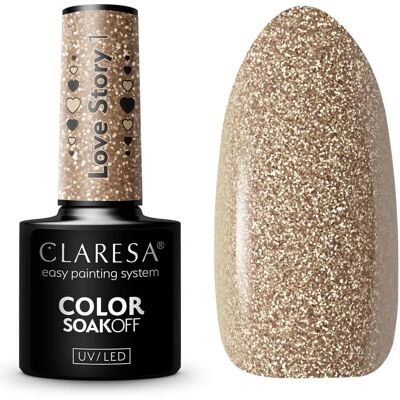 Claresa Love Story UV/LED Gel Nagellak - 1,5 g Claresa Love Story UV/LED Gel Nagellak - 1,5 g