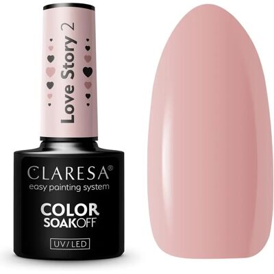 Claresa Love Story Gel Nail Polish - 2.5g Claresa Love Story Gel Nail Polish - 2.5g