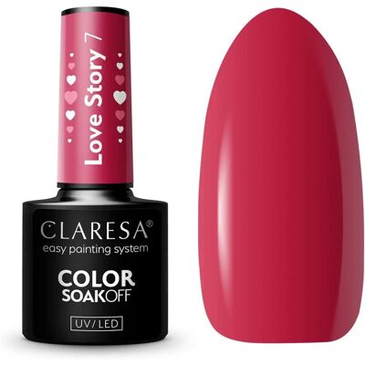 Claresa Love Story UV/LED Gel Nail Polish - Nail Polish, Bright, Long-lasting, Easy to Apply Claresa Love Story UV/LED Gel Nail Polish - Nail Polish, Bright, Long-lasting, Easy to Apply