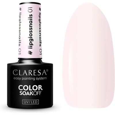 Claresa Long-Lasting Gel Nail Polish - #lipglossnails 01 Claresa Long-Lasting Gel Nail Polish - #lipglossnails 01