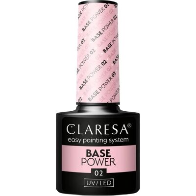 Claresa Base Power Gel UV/LED 02 - Basisschicht für Maniküre Claresa Base Power Gel UV/LED 02 - Basisschicht für Maniküre
