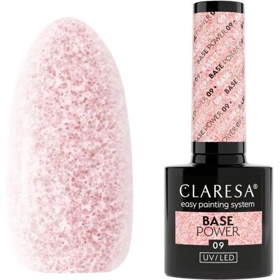 Claresa UV/LED Base Power - Long-lasting gel base coat for nails Claresa UV/LED Base Power - Long-lasting gel base coat for nails