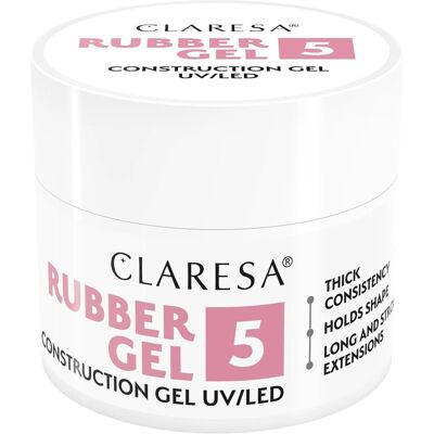 Claresa Nail Gel - 05 UV/LED Construction Gel - Long-lasting Shine Claresa Nail Gel - 05 UV/LED Construction Gel - Long-lasting Shine