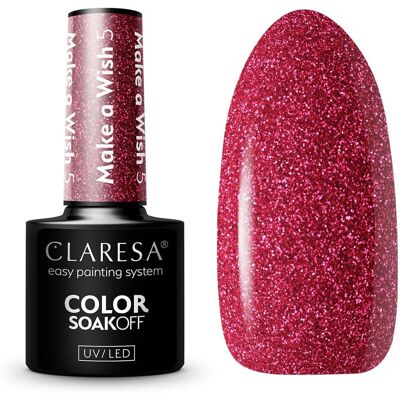 Claresa Make a Wish Gel Nagellack - Langanhaltig, Hochglanz Claresa Make a Wish Gel Nagellack - Langanhaltig, Hochglanz